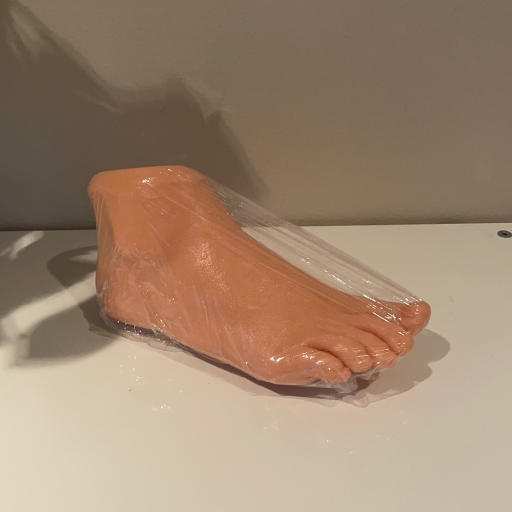 A Pound of flesh practice tattoo skin silicon foot